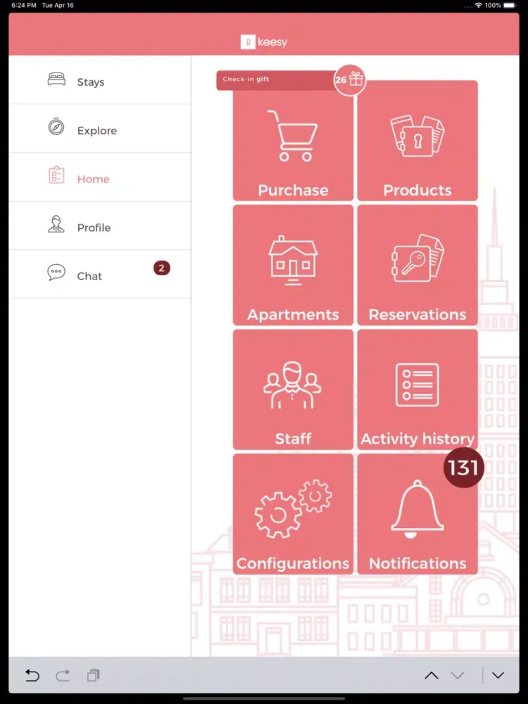 Keesy Manager iPad 應用截圖