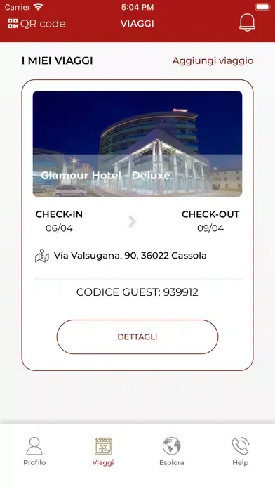 Hotel Glamour Bassano স্ক্রিনশট