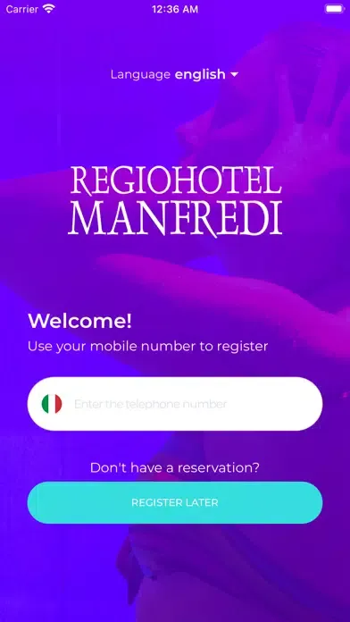 Captures d'écran de Regiohotel Manfredi