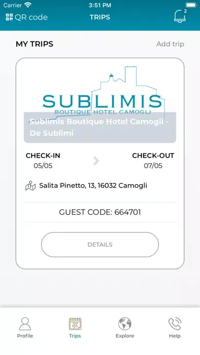 Sublimis Hotel Camogli স্ক্রিনশট