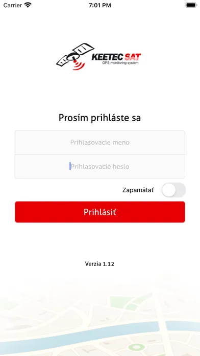 Screenshot di KeetecSAT