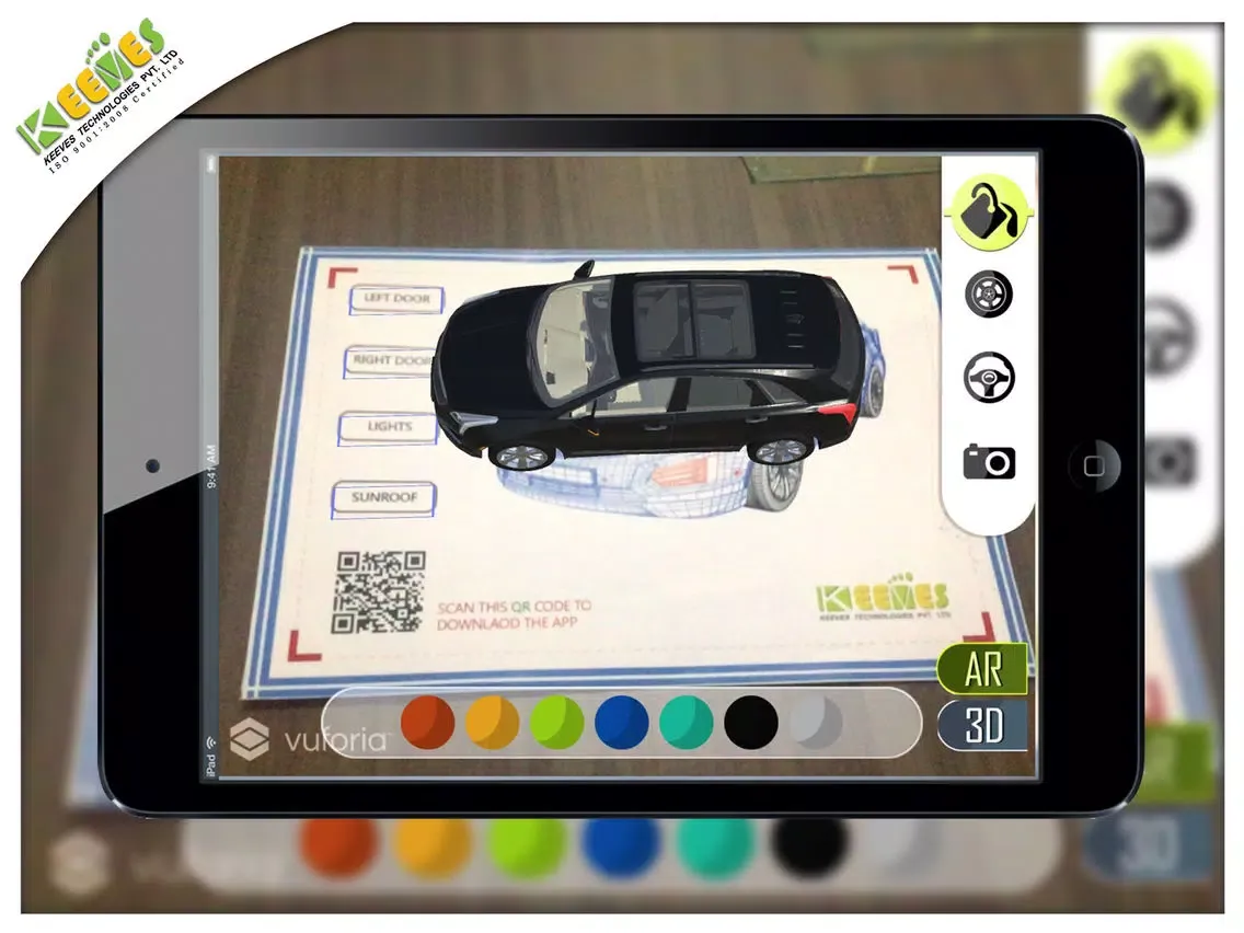 Скриншоты Augmented Car Simulator iPad 