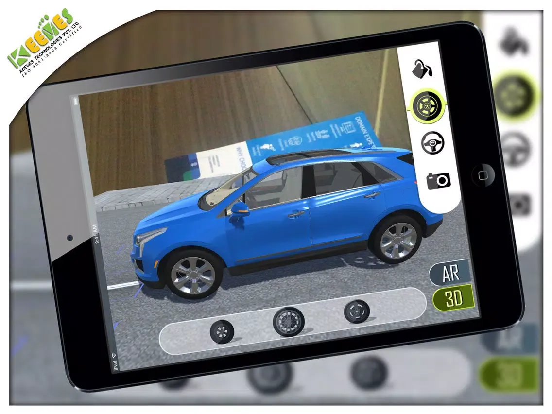Скриншоты Augmented Car Simulator iPad 