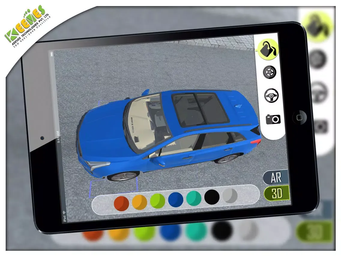 Скриншоты Augmented Car Simulator iPad 
