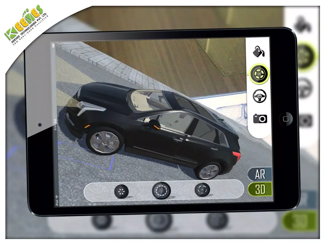 Скриншоты Augmented Car Simulator iPad 