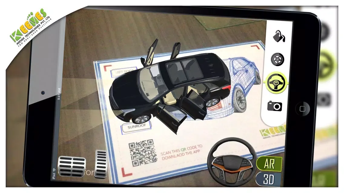 Скриншоты Augmented Car Simulator