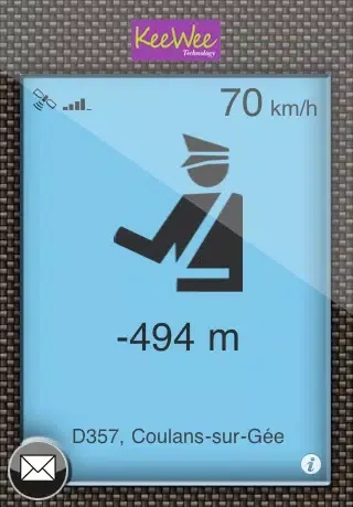 Tangkapan layar SpeedCam France Free