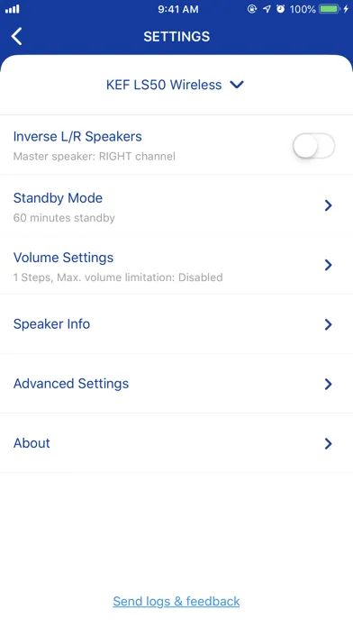 KEF Control سکرین شاٹس