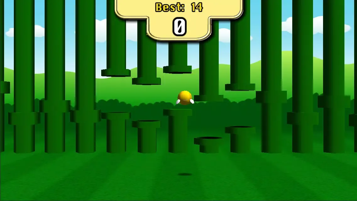 Capturas de tela do Flippy-Flappy LITE