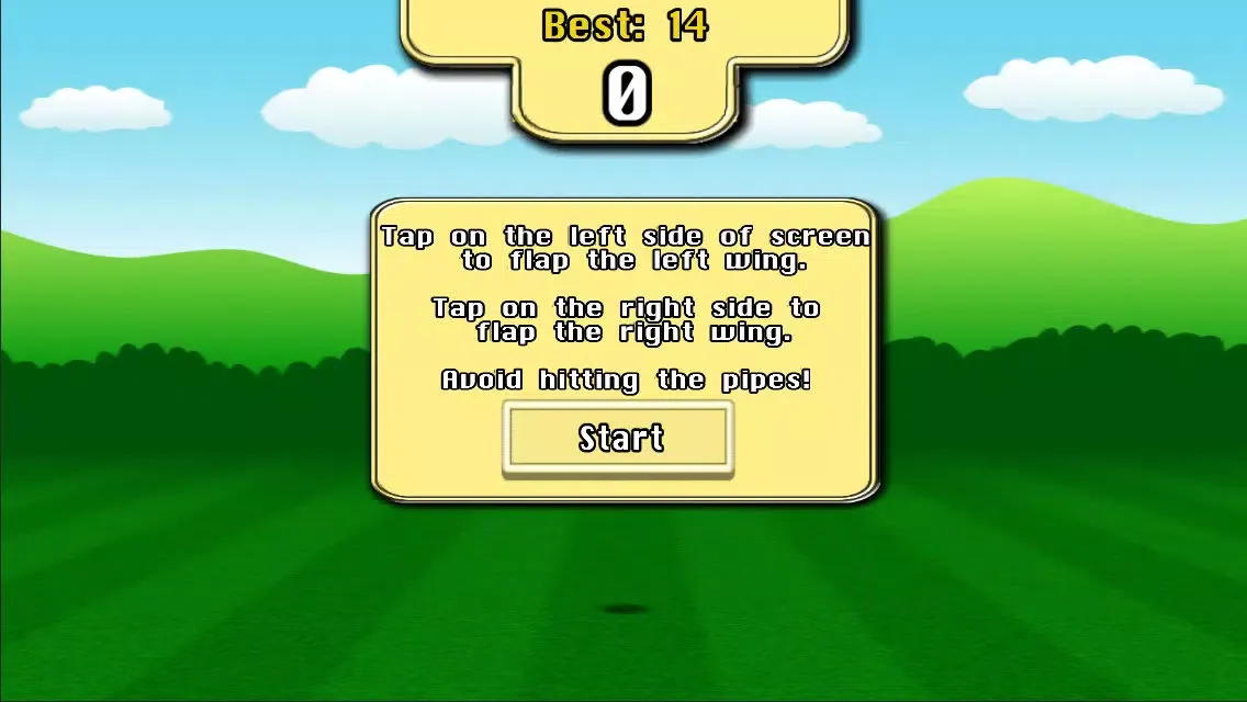 Capturas de tela do Flippy-Flappy LITE