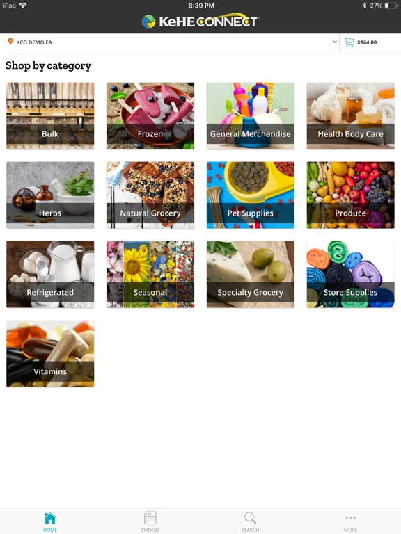 Скриншоты CONNECT Retailer iPad 