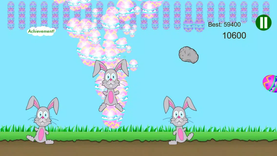 ภาพหน้าจอของ Bunny Jump - Easter Egg Catching Fun!