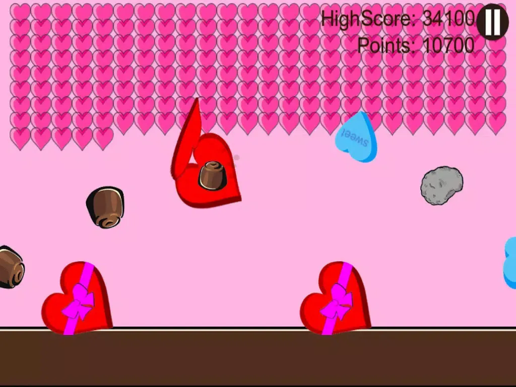 Tangkapan layar Candy Box - Valentine Action Game iPad 