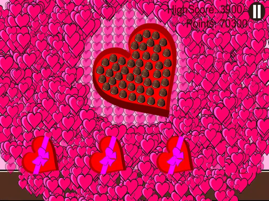 Tangkapan layar Candy Box - Valentine Action Game iPad 