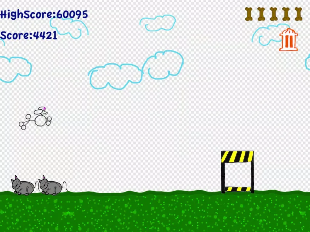 Poodle Sprint - Fun Doodle Endless Run Game iPad  Ekran Görüntüleri