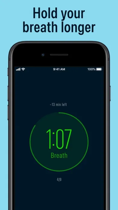 Capturas de pantalla de Apnea & stamina trainer. Nea