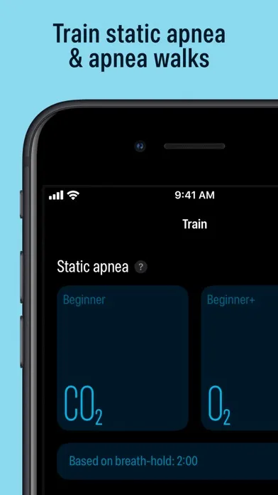Capturas de pantalla de Apnea & stamina trainer. Nea