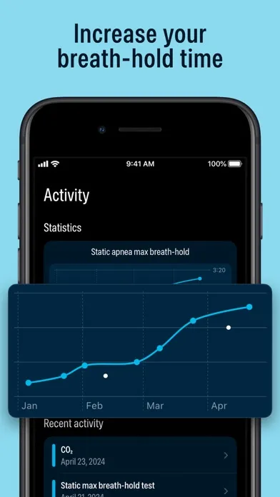 Capturas de pantalla de Apnea & stamina trainer. Nea