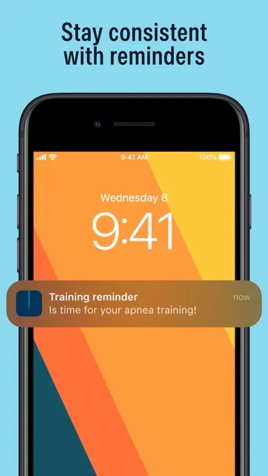 Capturas de pantalla de Apnea & stamina trainer. Nea