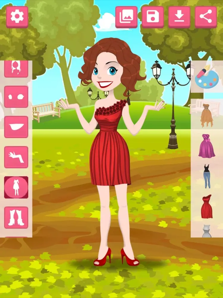 Tangkapan layar Life Dress Up iPad 