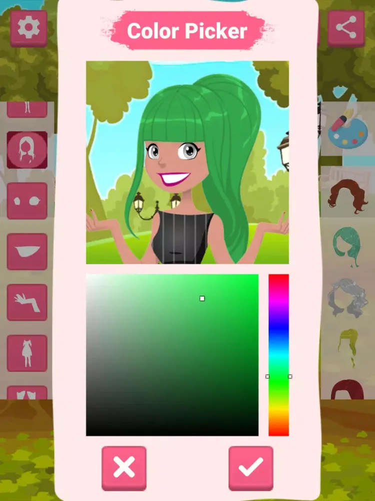 Tangkapan layar Life Dress Up iPad 