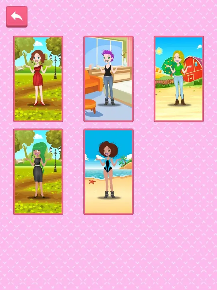 Tangkapan layar Life Dress Up iPad 