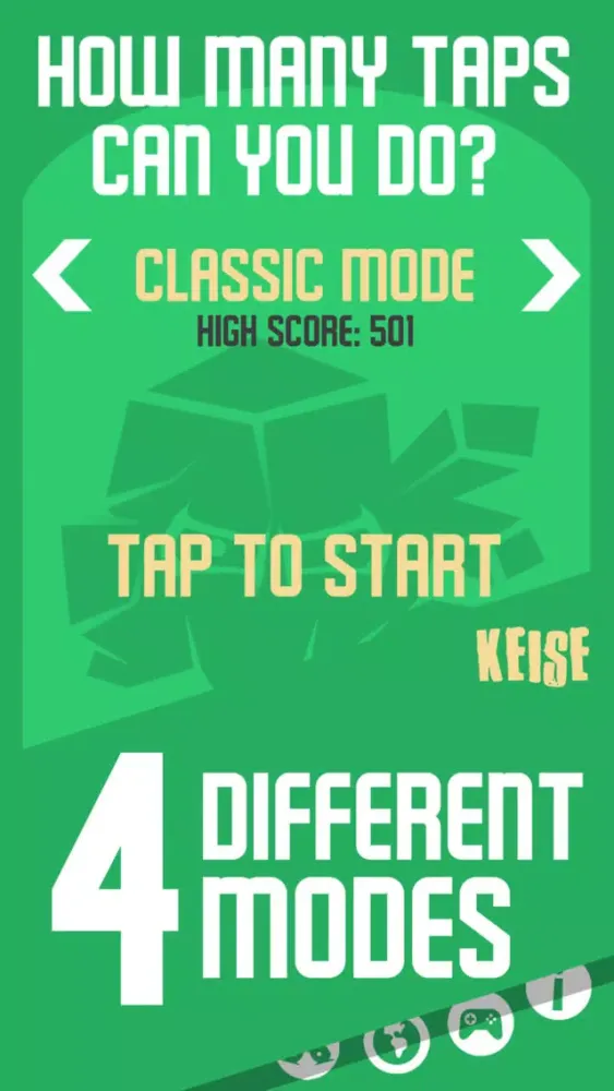 Screenshot di How Many Taps Can You Do?