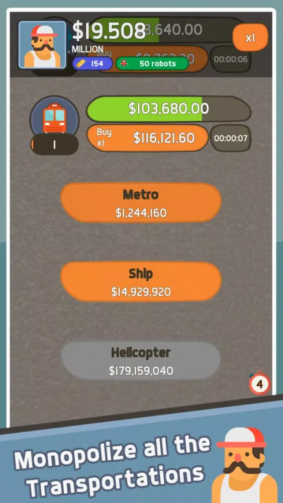 تصاویر Idle Taxi Capitalist Tycoon
