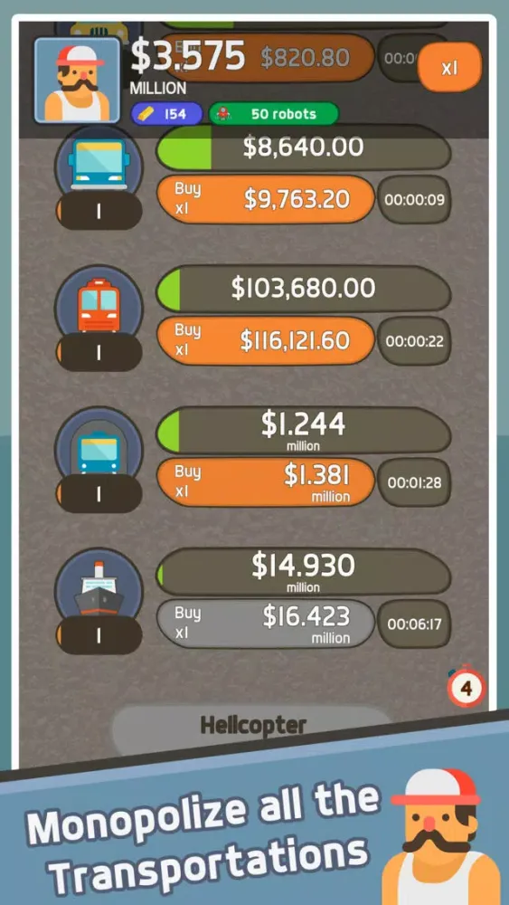 تصاویر Idle Taxi Capitalist Tycoon