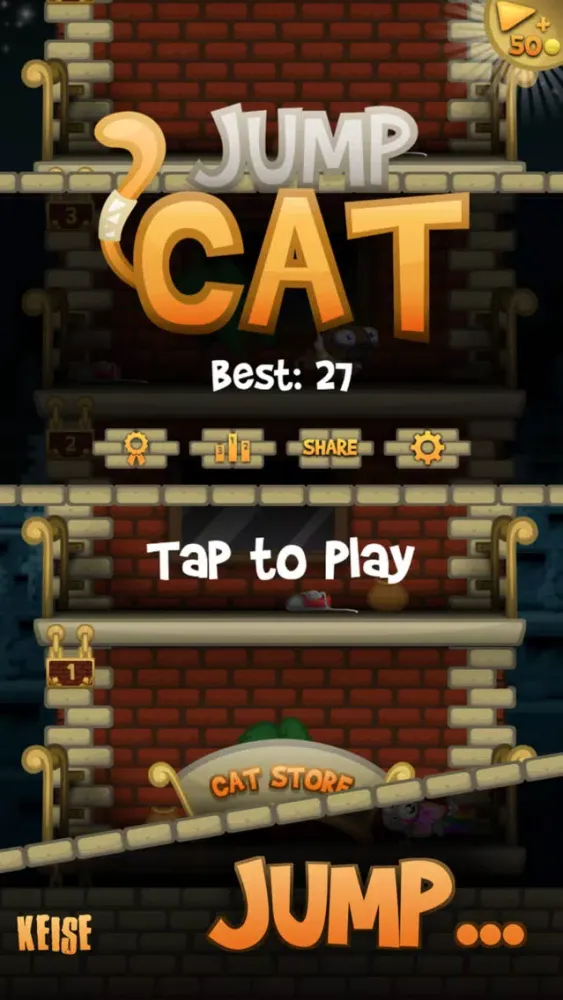 Jump Cat: The Jumping Kitten سکرین شاٹس