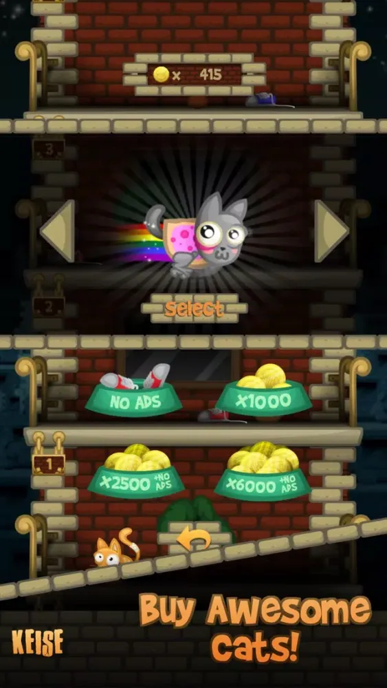 Jump Cat: The Jumping Kitten سکرین شاٹس