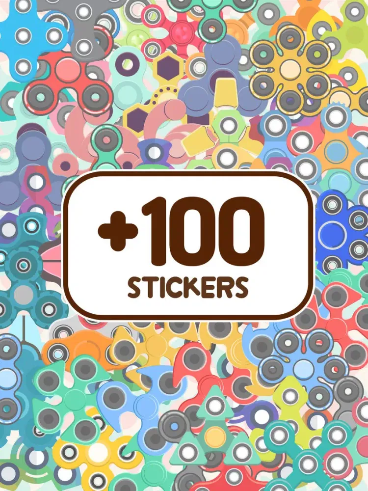 Ảnh chụp màn hình của Spinner Album - Sticker Book iPad 