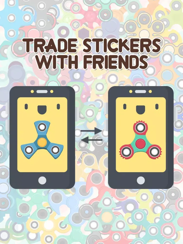 Ảnh chụp màn hình của Spinner Album - Sticker Book iPad 