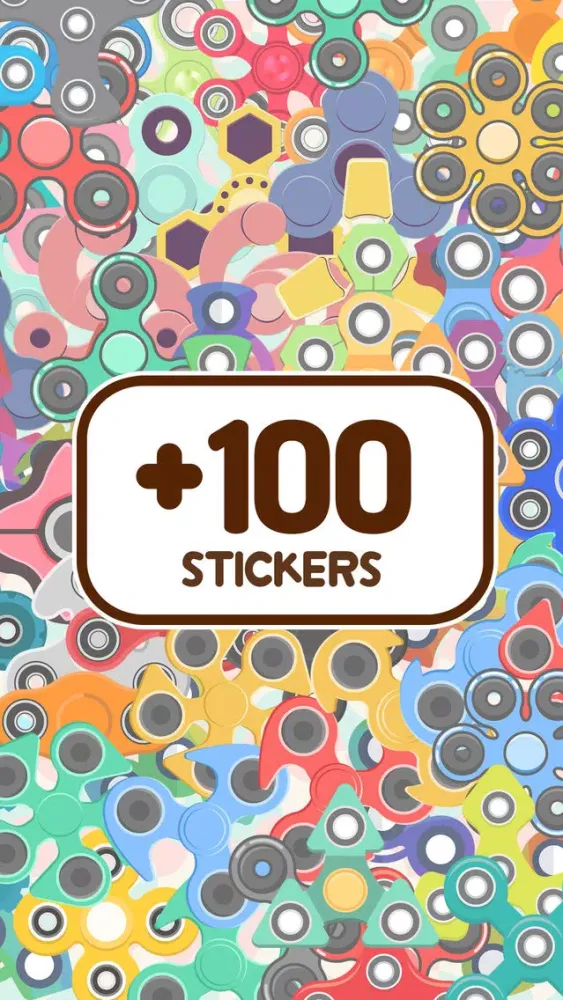 Ảnh chụp màn hình của Spinner Album - Sticker Book