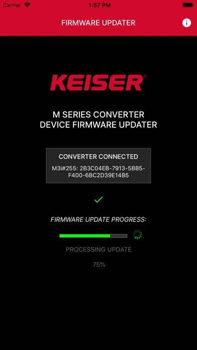 Capturas de pantalla de Keiser Converter Updater