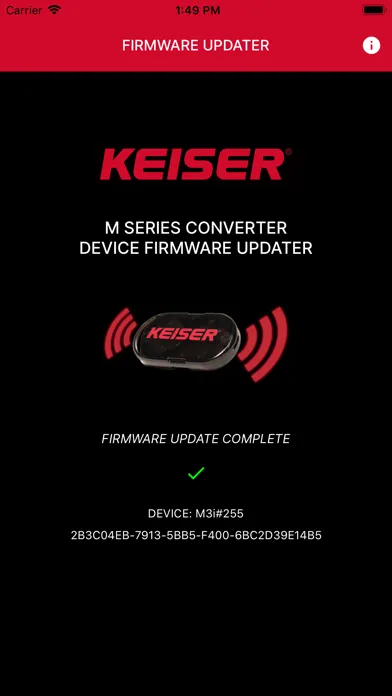 Capturas de pantalla de Keiser Converter Updater