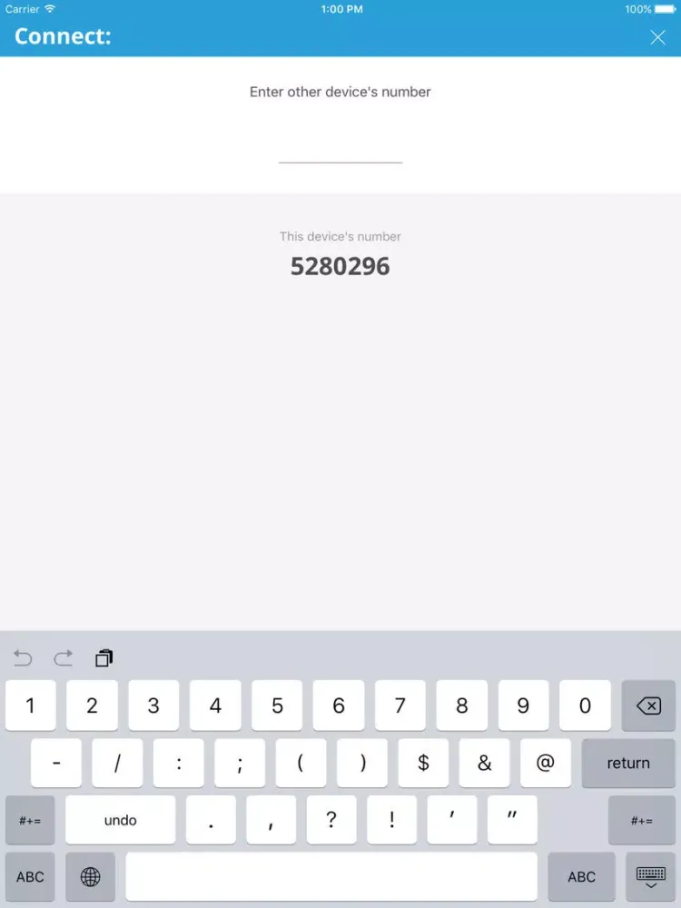 ภาพหน้าจอของ Push - Messaging App for Your Devices iPad 