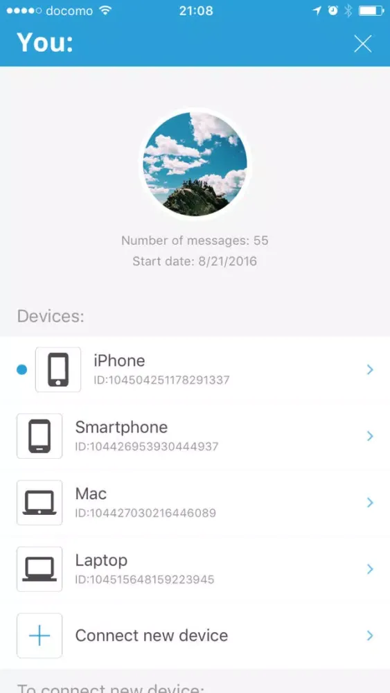 ภาพหน้าจอของ Push - Messaging App for Your Devices