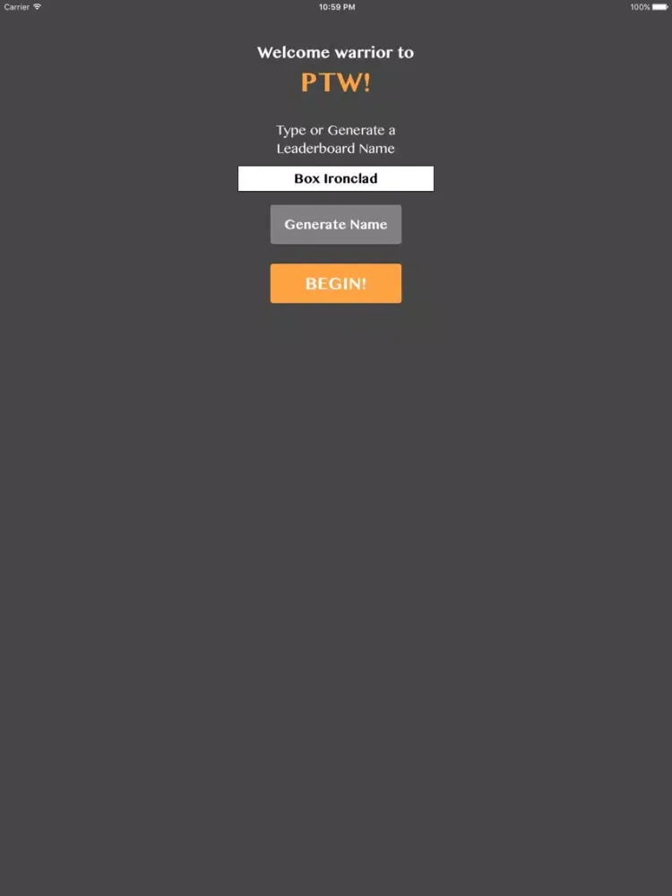 PTW - Leaderboard Of Champions iPad 应用截图