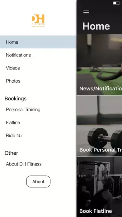 DH Fitness Ekran Görüntüleri