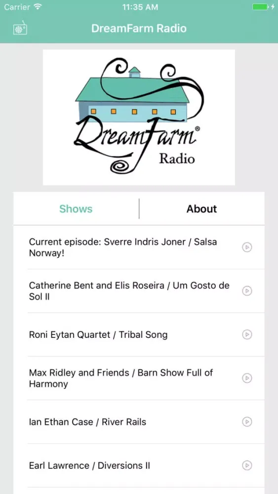 DreamFarm Radio应用截图
