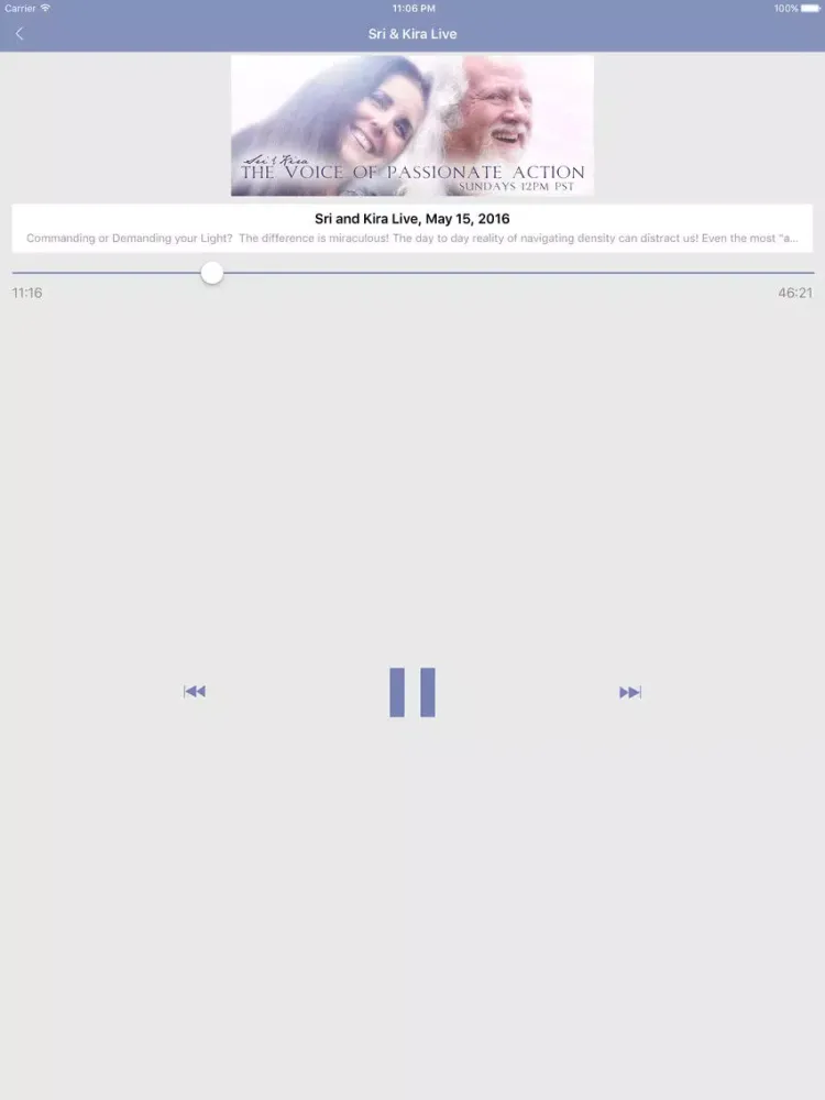 Sri & Kira LIVE iPad 應用截圖