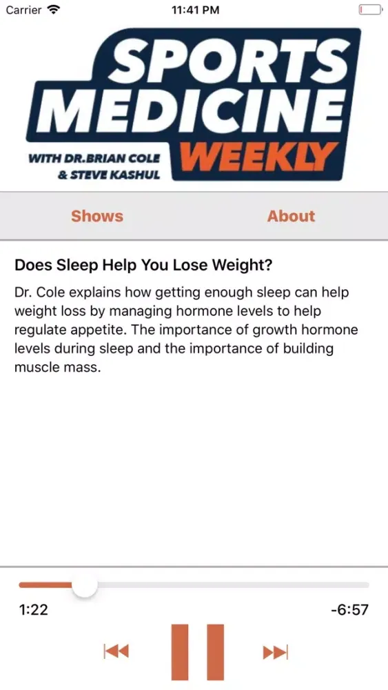 Capturas de pantalla de Sports Medicine Weekly