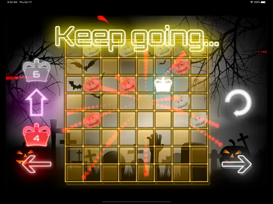 Halloween Checkers iPad  Screenshots