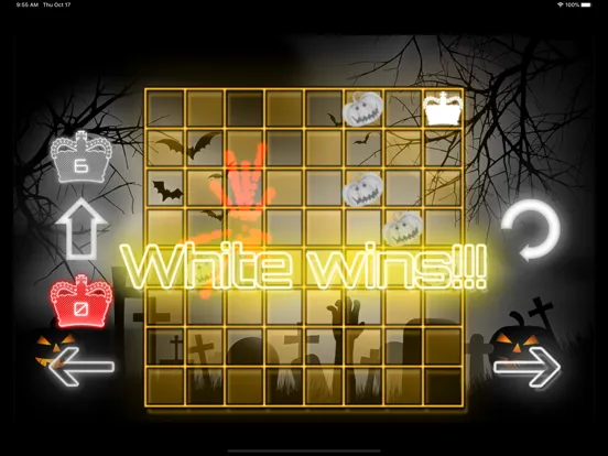 Halloween Checkers iPad  Screenshots