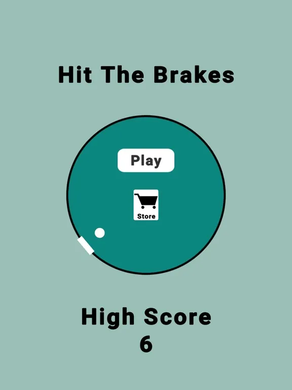 Tangkapan skrin Hit The Brakes Game iPad 
