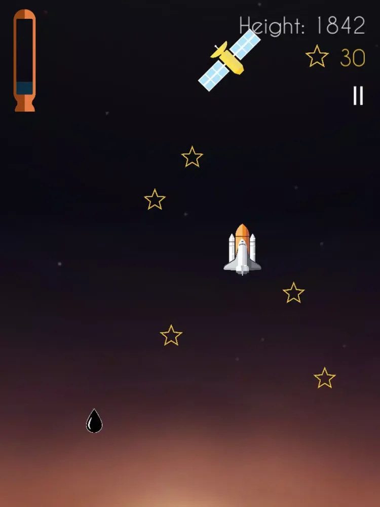 Ảnh chụp màn hình của Rocket Space Launch iPad 
