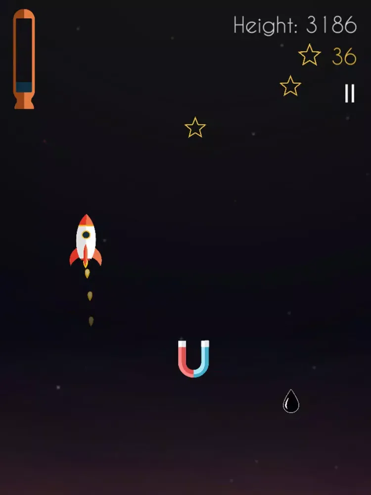Ảnh chụp màn hình của Rocket Space Launch iPad 