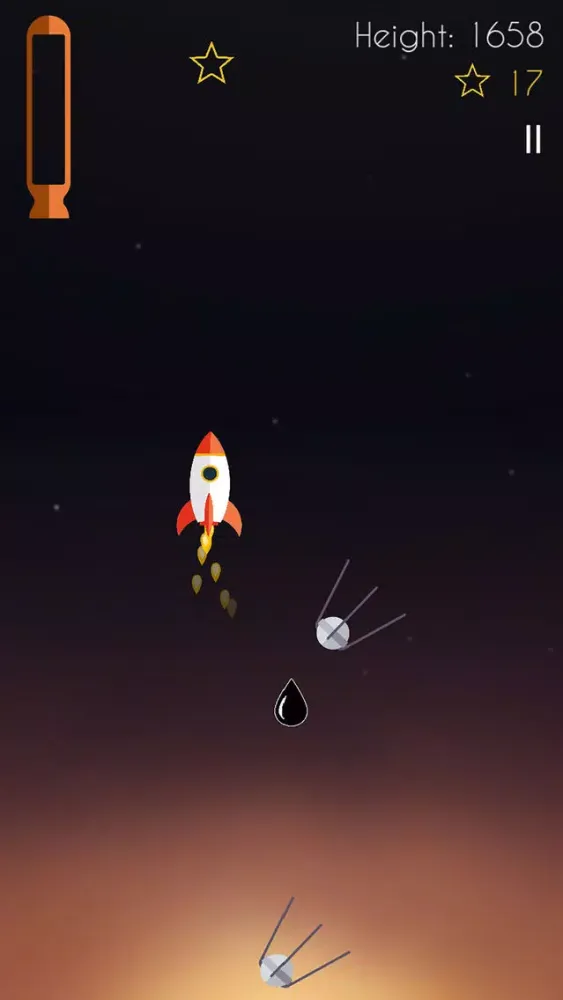 Ảnh chụp màn hình của Rocket Space Launch