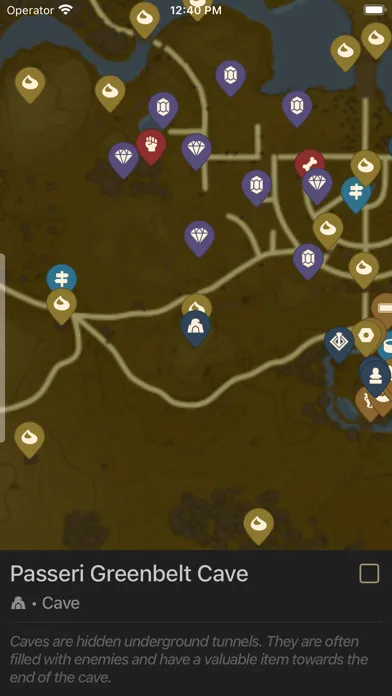 Captures d'écran de Map for Tears of the Kingdom